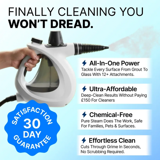 Aerox SteamerPro + 12 Free Attachments