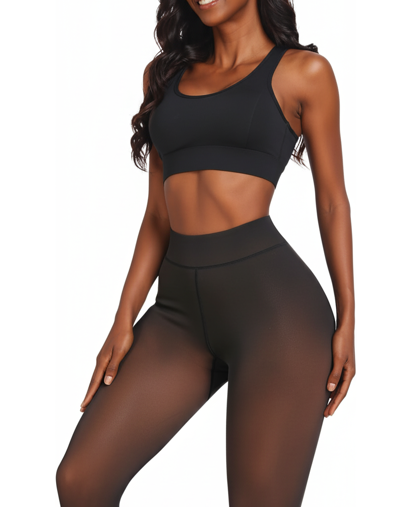 Aerox™ Fleece Lined Tights – Sculpting, Ultra-Warm, One-Seam Fit