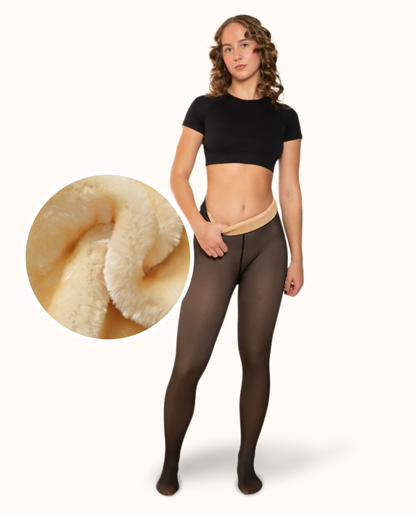 Aerox™ Fleece Lined Tights – Sculpting, Ultra-Warm, One-Seam Fit