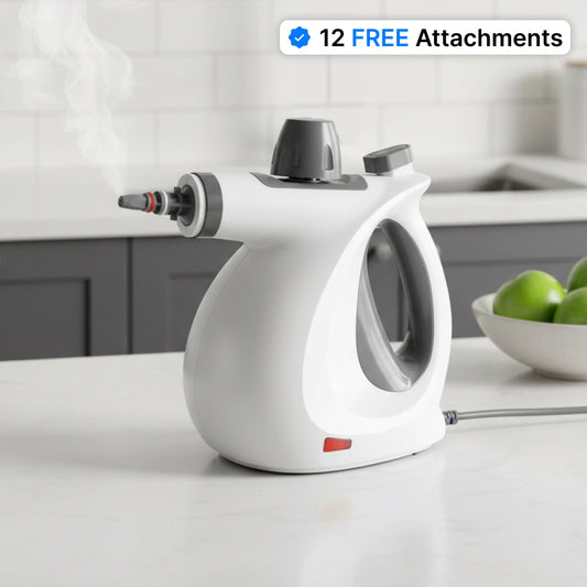 Aerox SteamerPro + 12 Free Attachments
