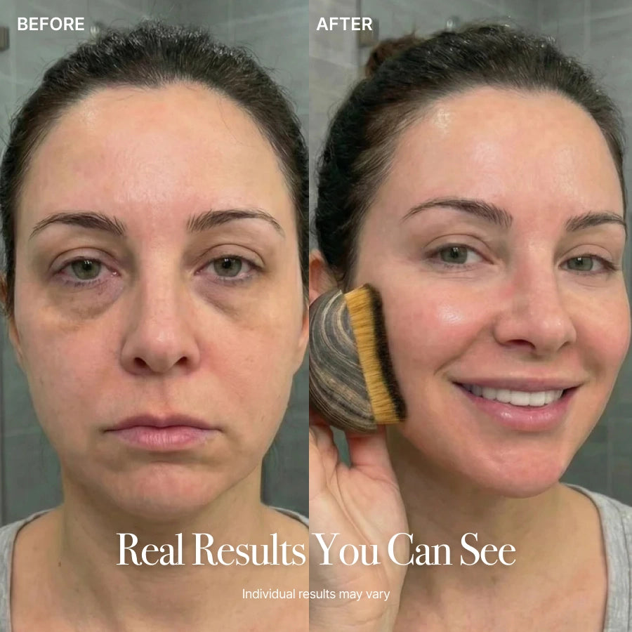 4-in-1 Lymphatic Renewal Facial Brush for Contour, Lift & Glow