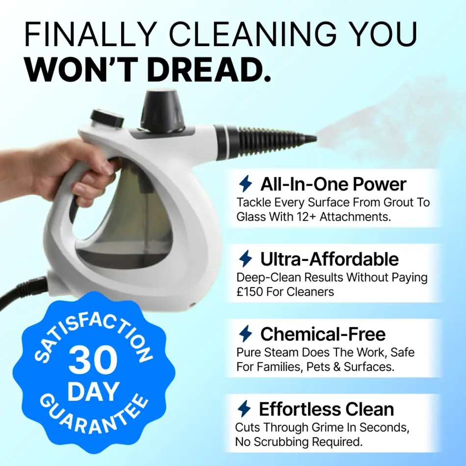 Aerox SteamerPro + 12 Free Attachments