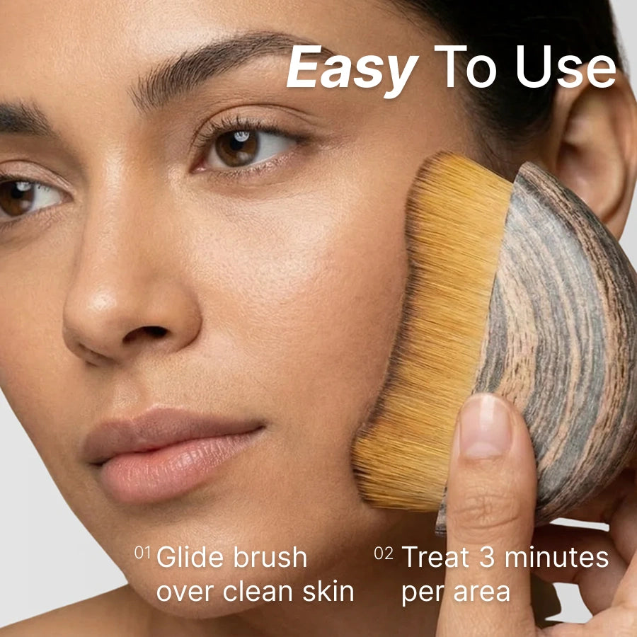 4-in-1 Lymphatic Renewal Facial Brush for Contour, Lift & Glow